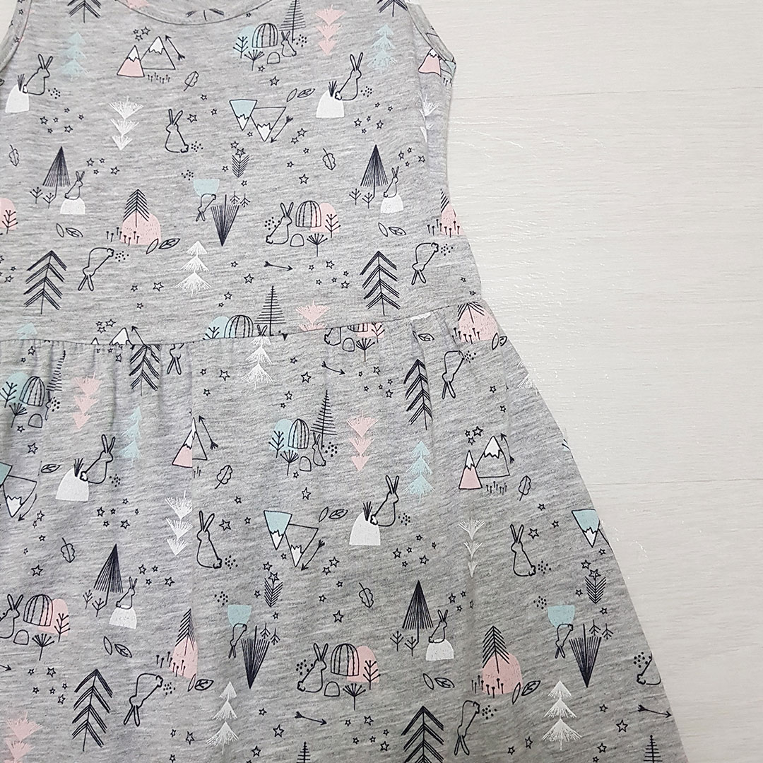 سارافون دخترانه 26797 سایز 1.5 تا 12 سال مارک H&M