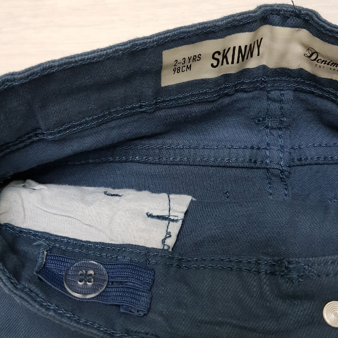 شلوار جینز پسرانه 26876 سایز 1.5 تا 7 سال مارک PRIMARK