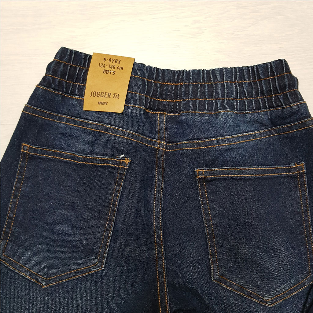 شلوار جینز دمپاکش 27227 سایز 8 تا 16 سال مارک MAX
