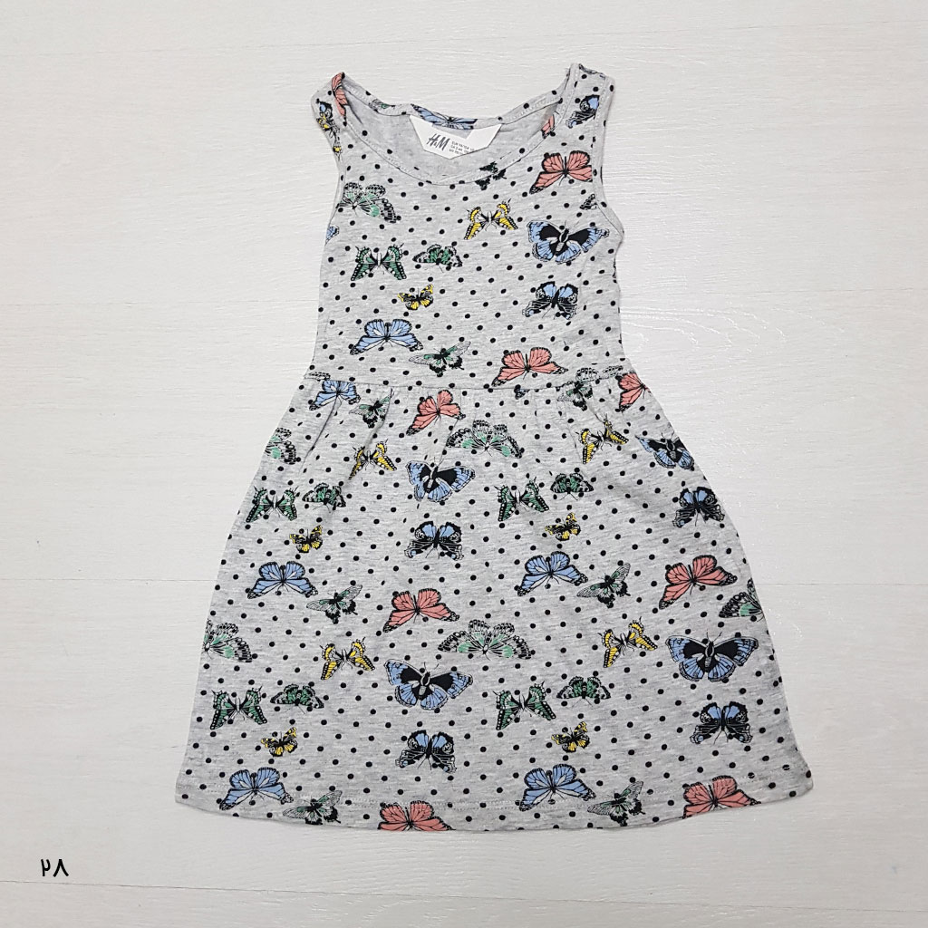 سارافون دخترانه 27085 سایز 1.5 تا 12 سال مارک H&M
