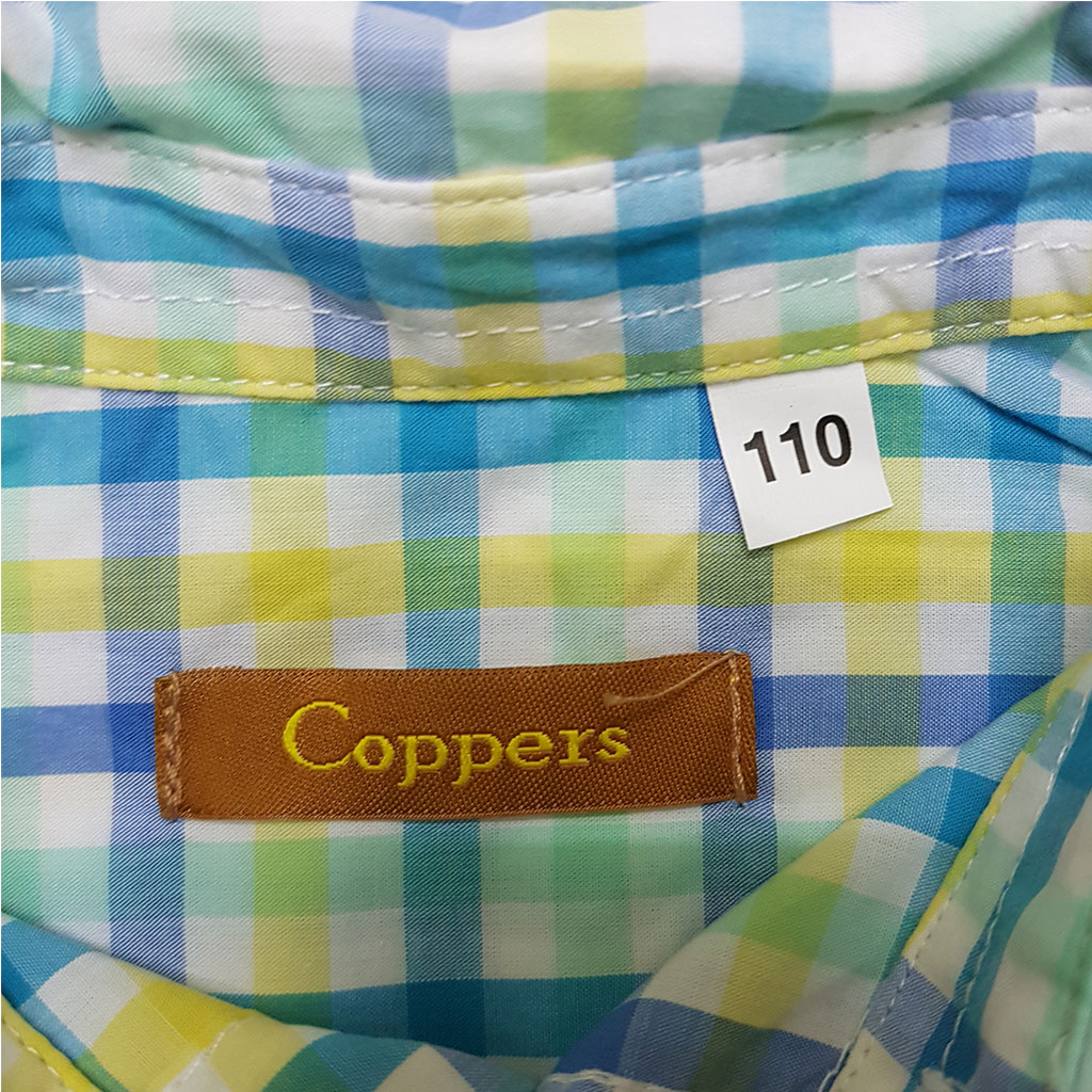 پیراهن پسرانه 27375 سایز 2 تا 9 سال مارک COPPERS