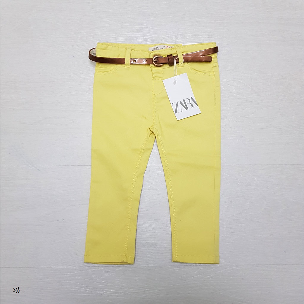 شلوار جینز دخترانه 27420 سایز 12 ماه تا 7 سال مارک ZARA