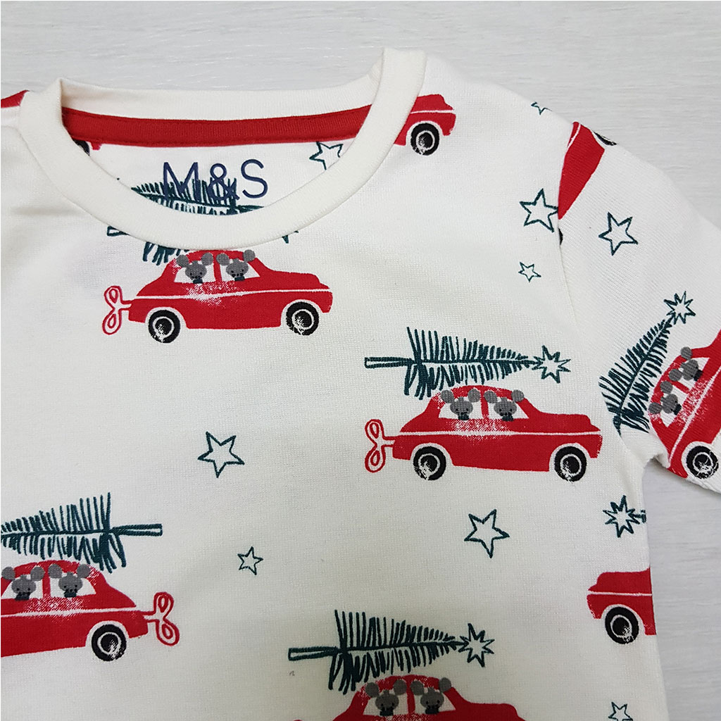 ست پسرانه 27433 سایز 1 تا 7 سال مارک M&S