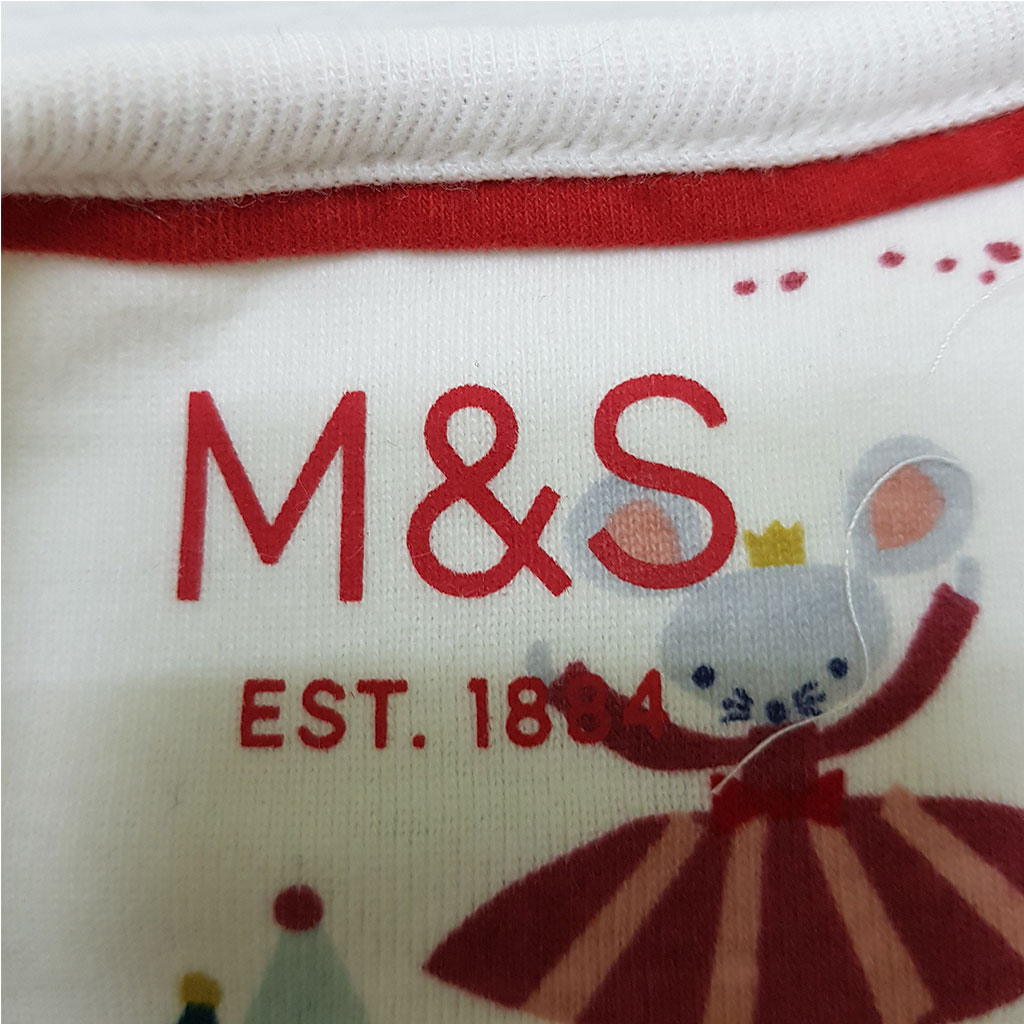 ست دخترانه 27493 سایز 3 تا 7 سال مارک M&S