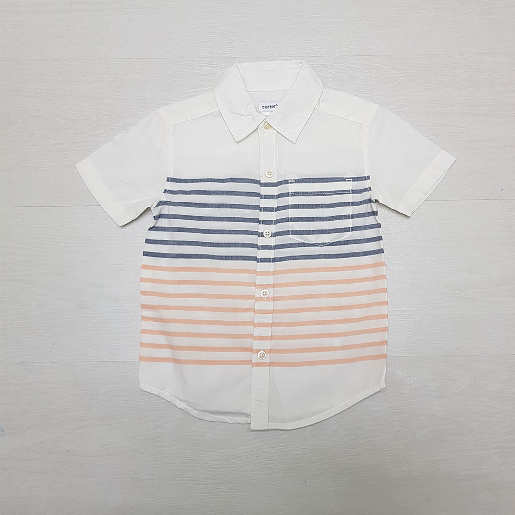 پیراهن پسرانه 27583 سایز 2 تا 14 سال مارک Carters