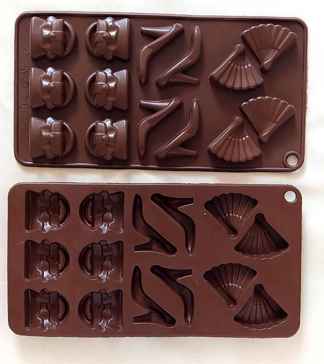 قالب سیلیکونی شکلات طرح دخترانه کد 2204022