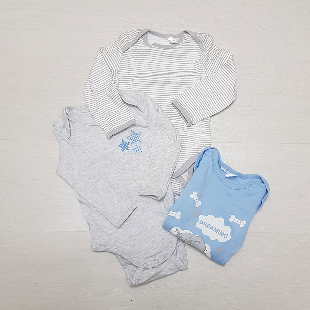 بادی 5 عددی پسرانه 27575 سایز 6 تا 24 ماه مارک primark