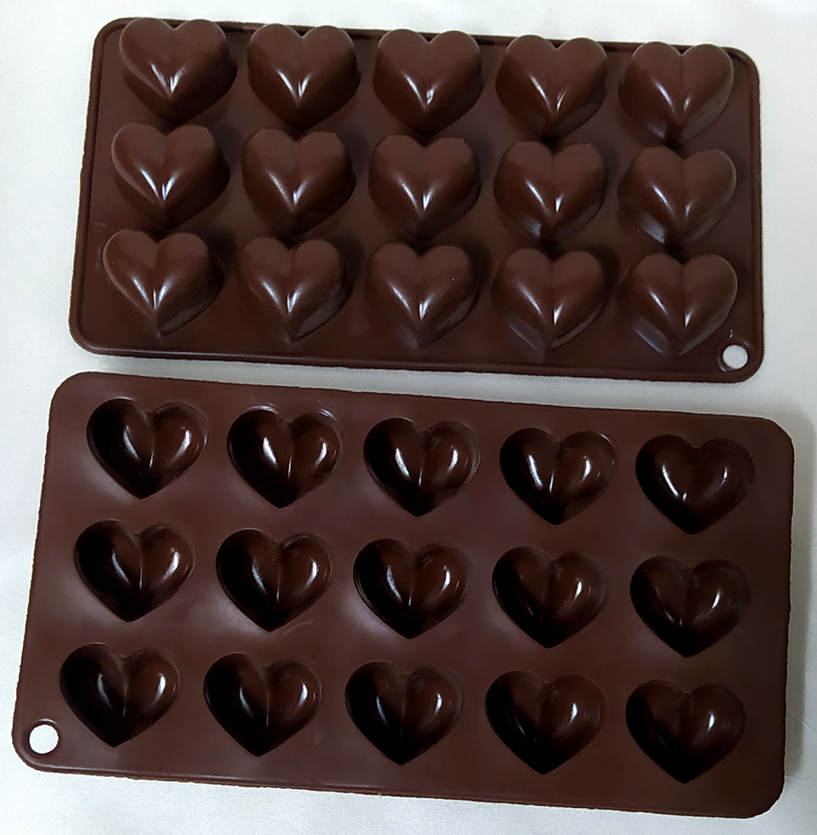قالب سیلیکونی شکلات طرح قلب کد 2204019