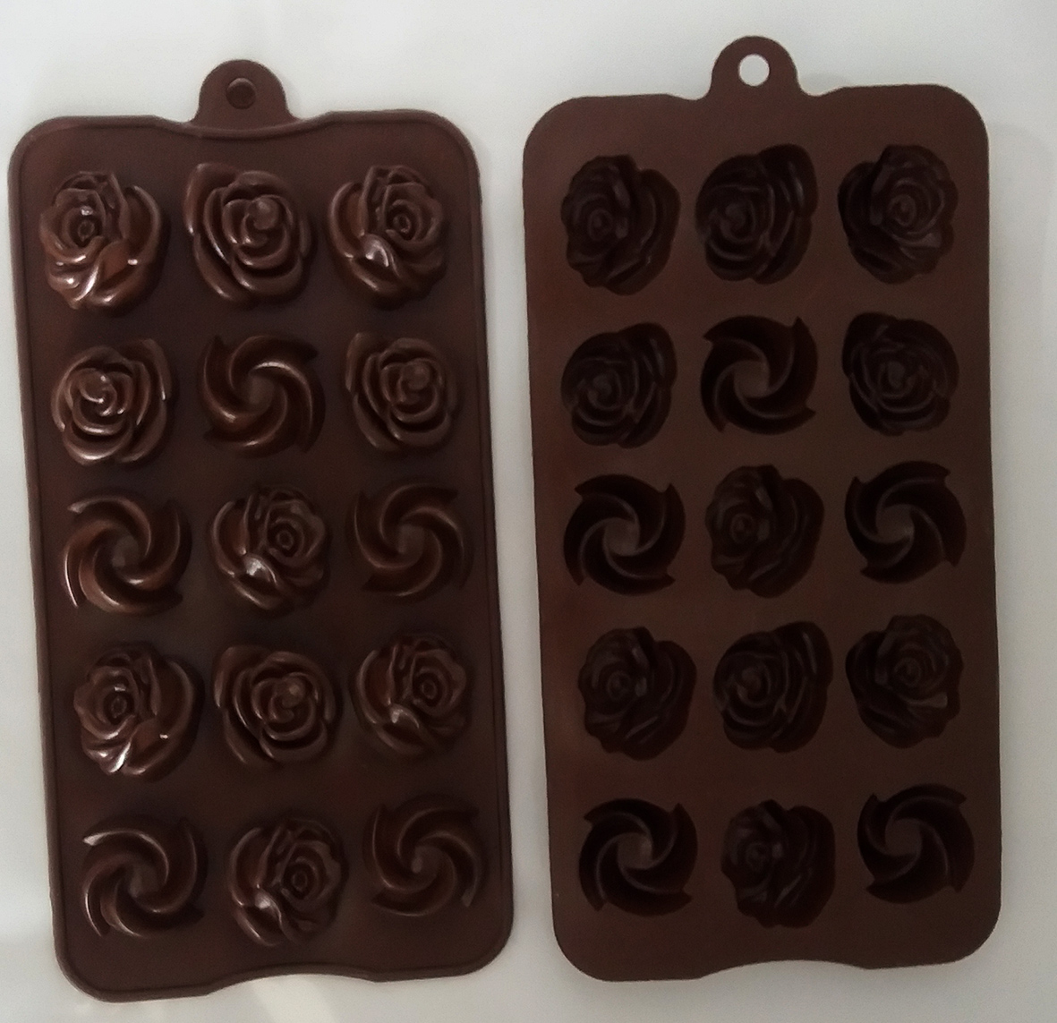قالب شکلات سیلیکونی گل رز کد220323