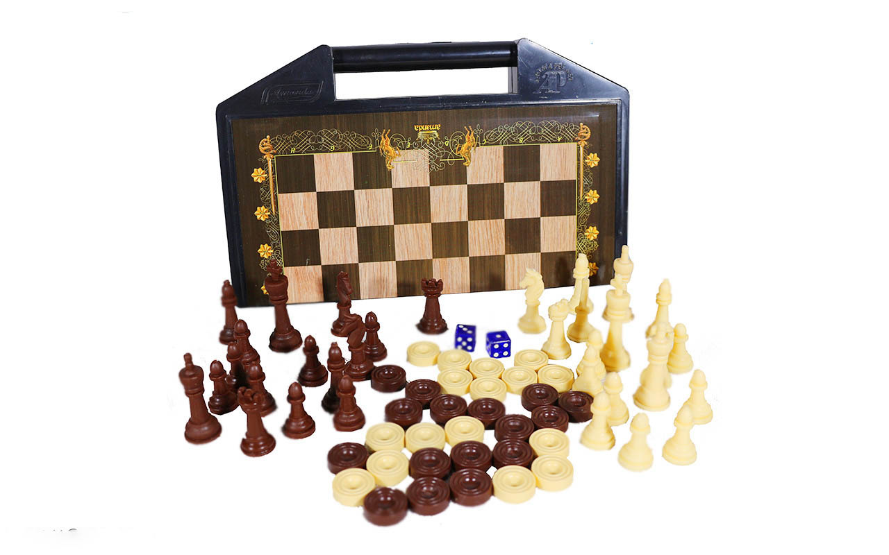 بازی رومیزی شطرنج و تخته نرد بردیا آماندا 6001336