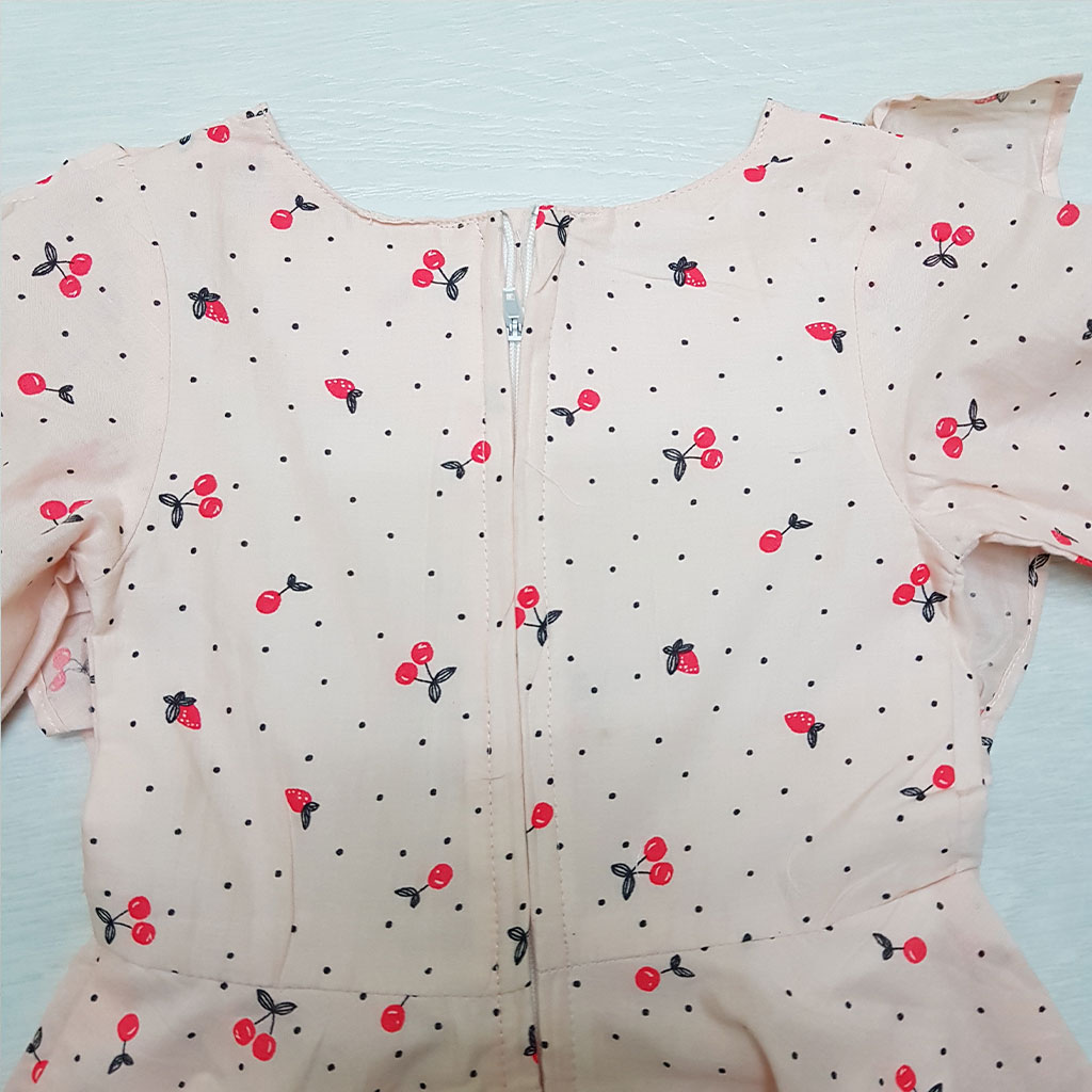 سارافون دخترانه 27660 سایز 3 تا 36 ماه کد 3 مارک MINI ELEGANCE