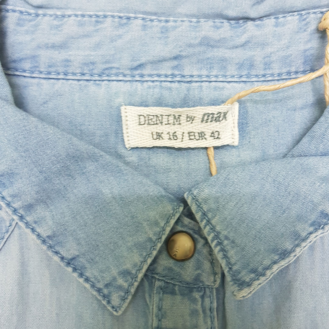 پیراهن جینز زنانه 25452 سایز 40 تا 54 مارک MAX   *