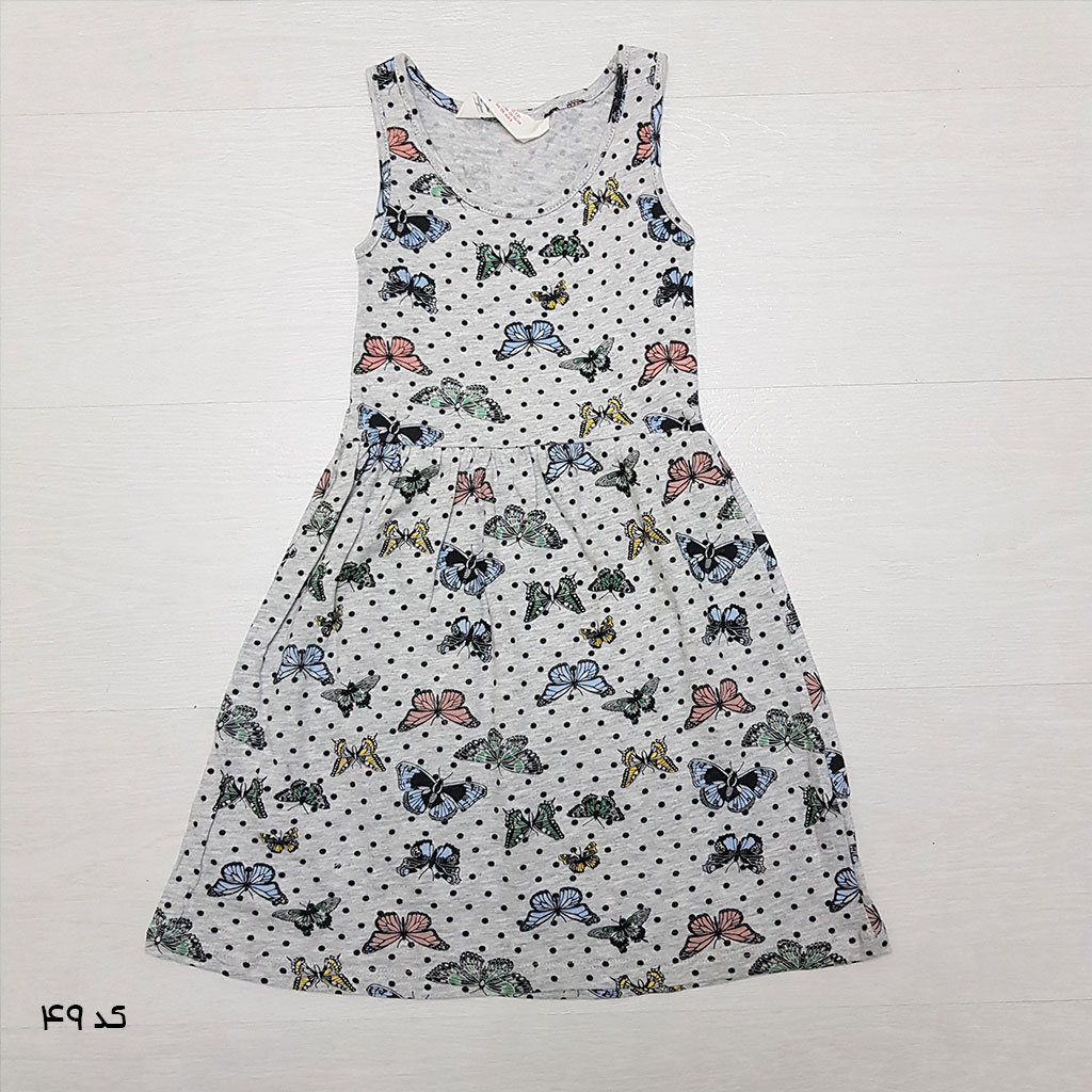 سارافون دخترانه 27693 سایز 1.5 تا 14 کد 41 تا 59 سال مارک H&M