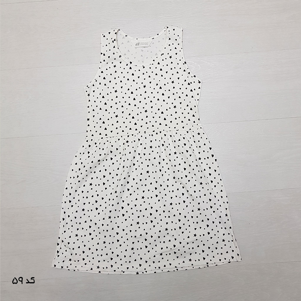 سارافون دخترانه 27693 سایز 1.5 تا 14 کد 41 تا 59 سال مارک H&M