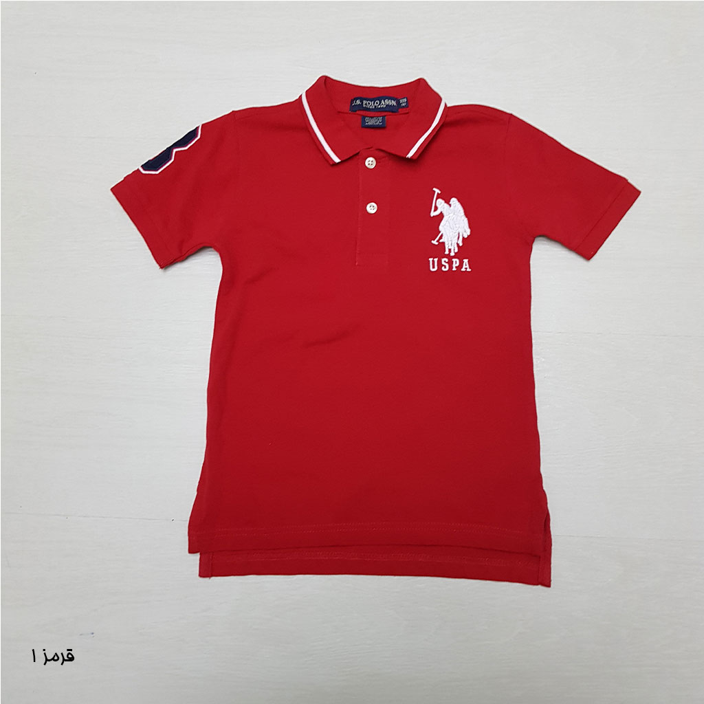 تی شرت پسرانه 27234 سایز 4 تا 18 سال مارک POLO   *