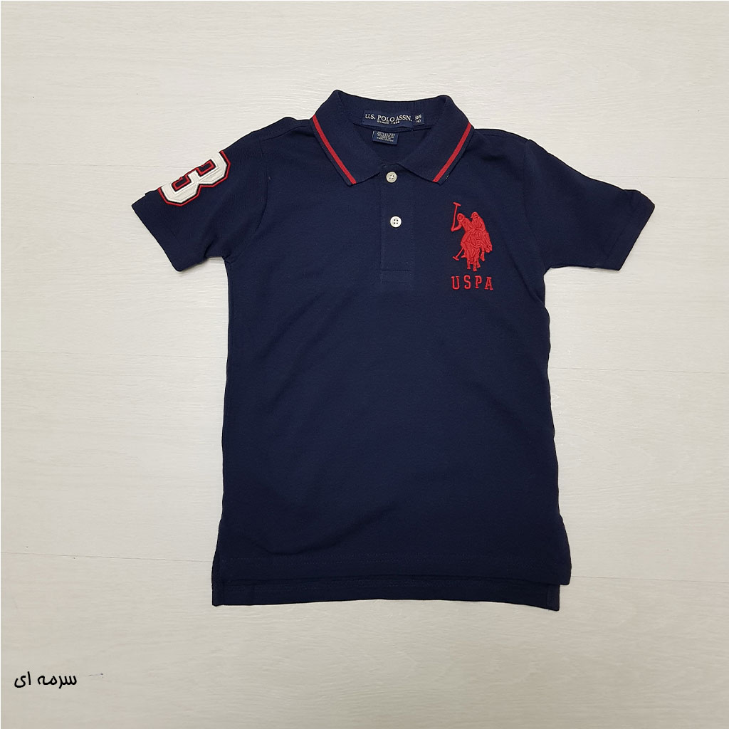 تی شرت پسرانه 27234 سایز 4 تا 18 سال مارک POLO   *