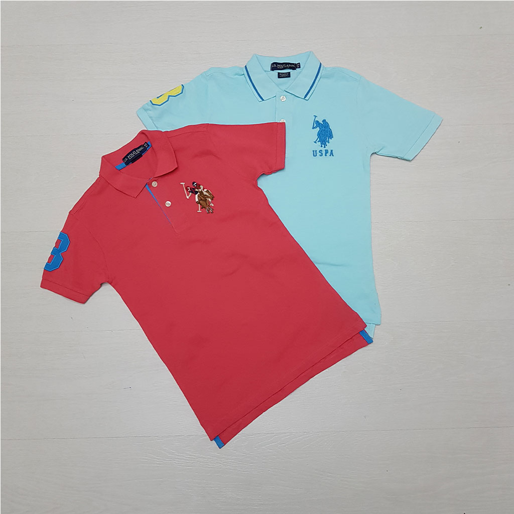 تی شرت پسرانه 27234 سایز 4 تا 18 سال مارک POLO   *