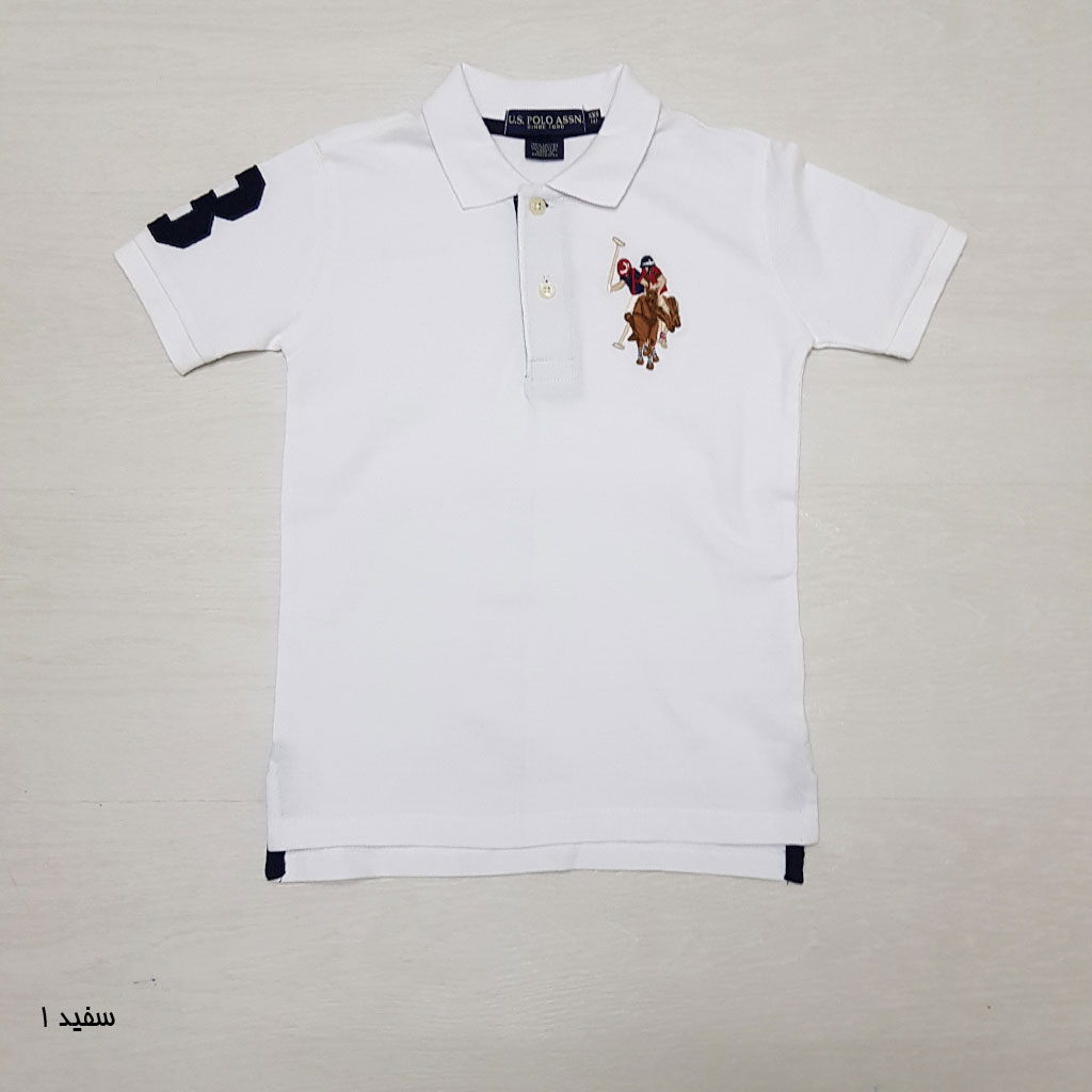 تی شرت پسرانه 27234 سایز 4 تا 18 سال مارک POLO   *