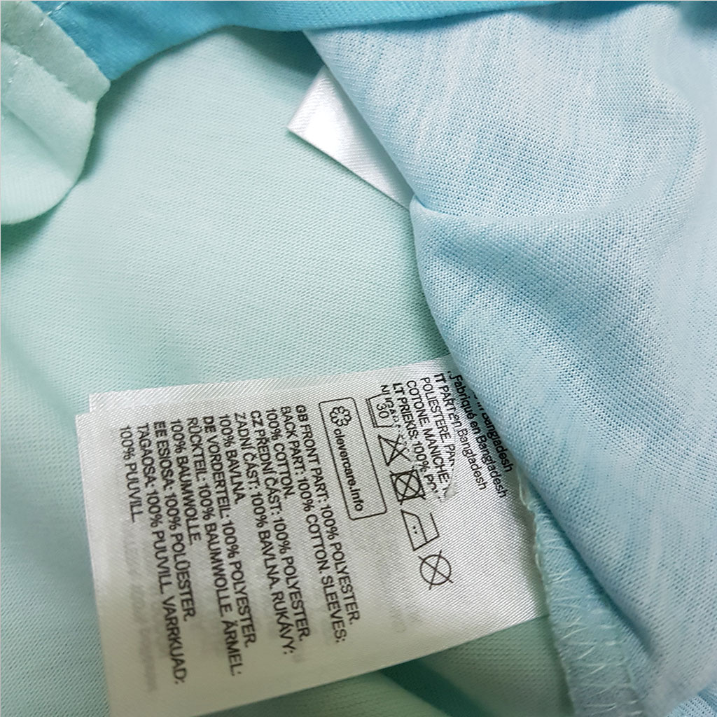 تی شرت دخترانه 27743 سایز 9 تا 14 سال کد 5 مارک H&M