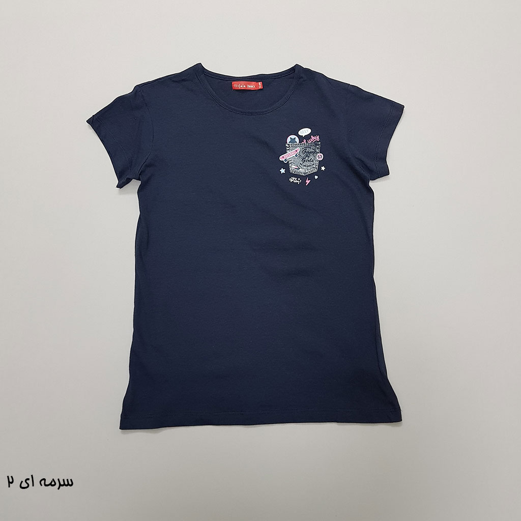 تی شرت دخترانه 27756 سایز 8 تا 16 سال مارک TISAIA