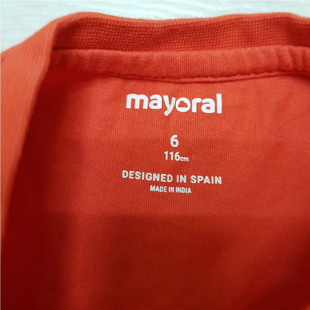 تی شرت پسرانه 27440 سایز 2 تا 9 سال مارک MAYORAL   *