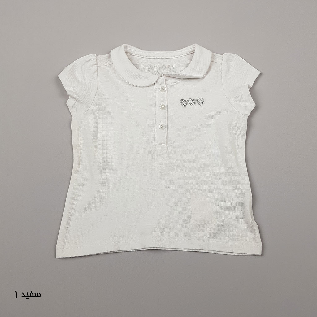 تی شرت دخترانه سایز 1 ماه تا 10 سال مارک MOTHERCARE کد 27835