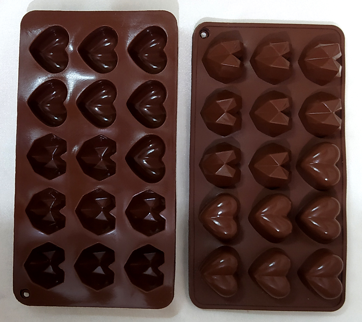 قالب شکلات سیلیکونی قلب اوریگامی کد 220420
