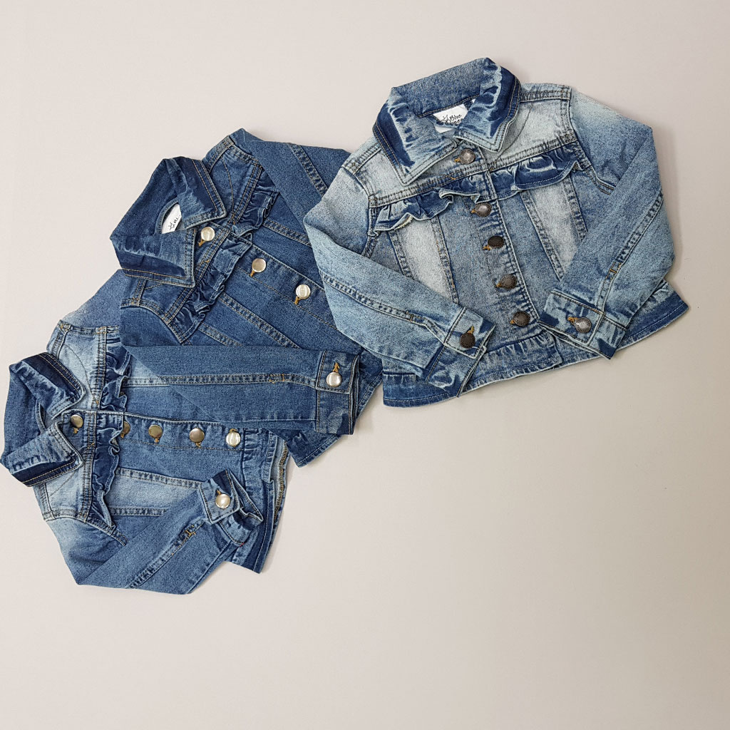 کت جینز دخترانه 27989 سایز 2 تا 9 سال مارک BLUE SEVEN