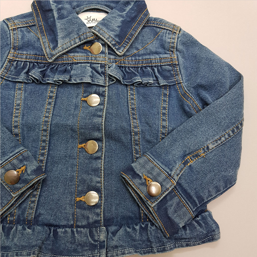 کت جینز دخترانه 27989 سایز 2 تا 9 سال مارک BLUE SEVEN
