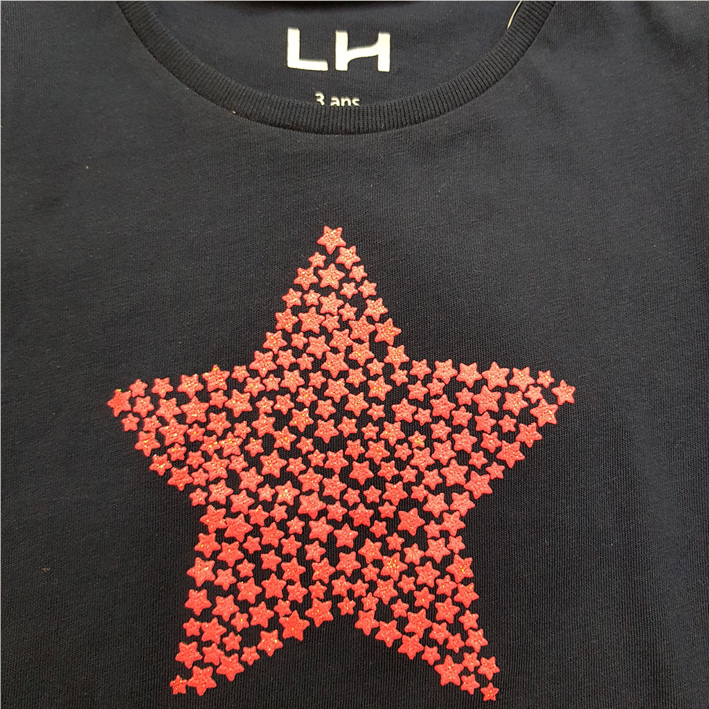 تی شرت دخترانه 27943 سایز 3 تا 10 مارک LH