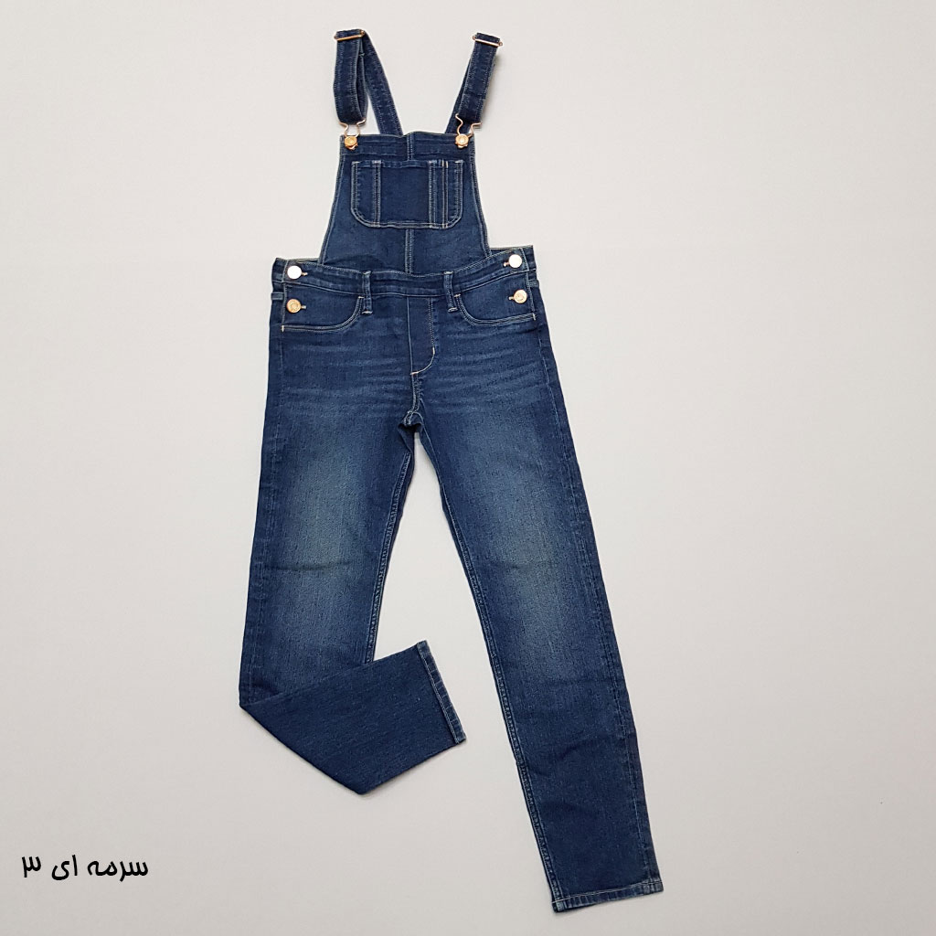 پیشبندار شلواری 27936 سایز 1.5 تا 14 سال کد 5 مارک DENIM