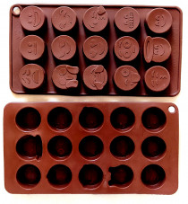 قالب شکلات سیلیکونی استیکر کد 2204030
