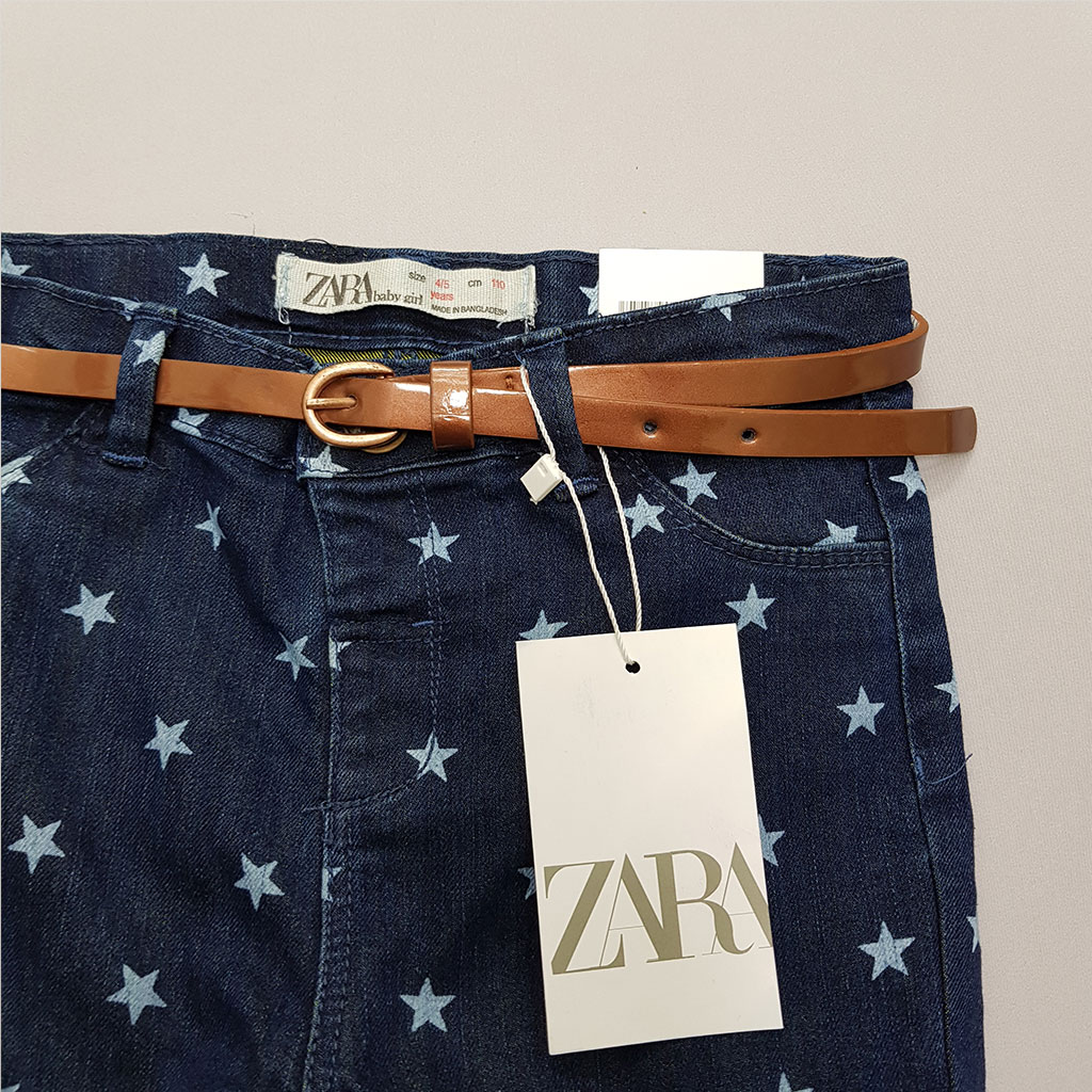 شلوار جینز دخترانه 28135 سایز 12 ماه تا 7 سال مارک ZARA