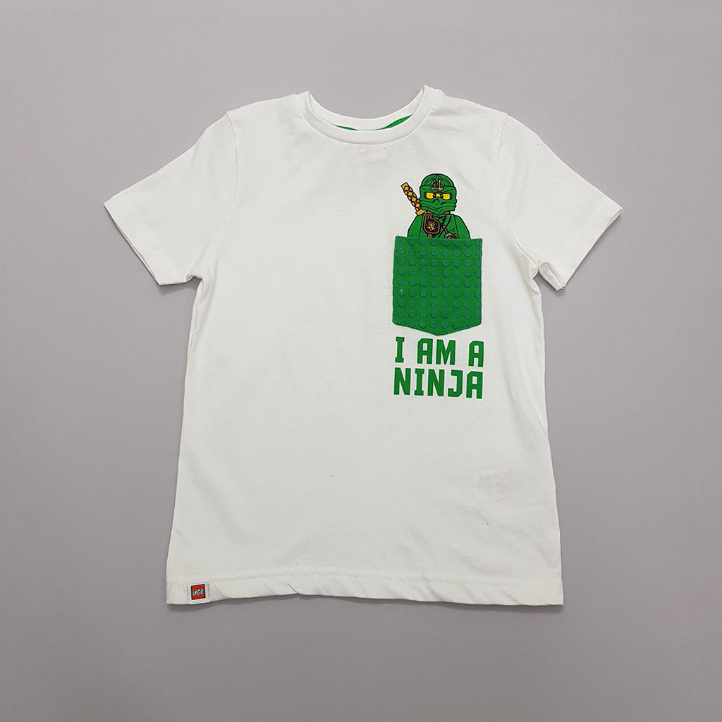 تی شرت پسرانه 28096 سایز 4 تا 10 سال مارک LEGO NINJA