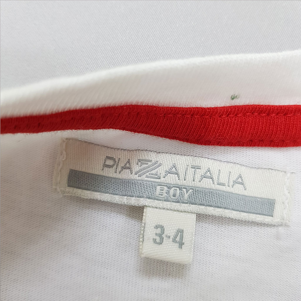 تی شرت پسرانه 28356 سایز 3 تا 14 سال مارک PIAZA ITALIA