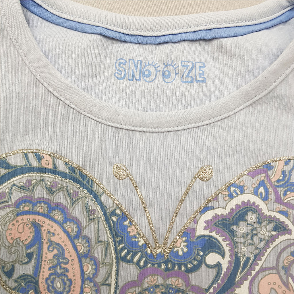 تی شرت دخترانه 28334 سایز 5 تا 15 سال مارک SNOOZE