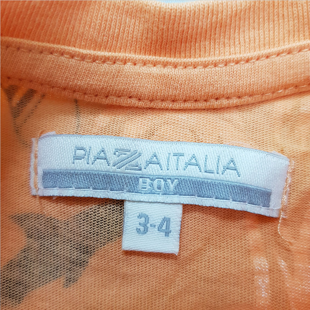 تی شرت پسرانه 28335 سایز 3 تا 14 سال مارک PIAZA ITALIYA