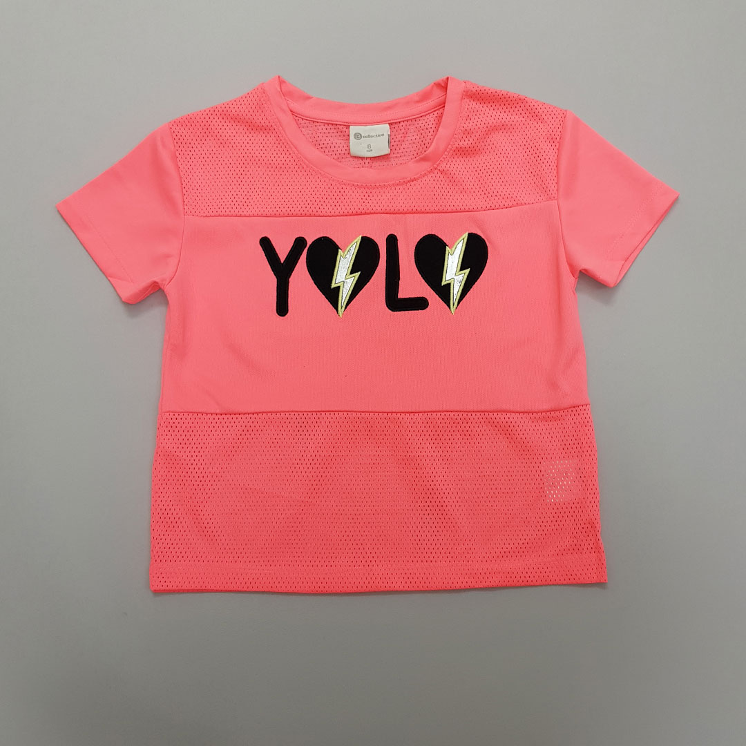 تی شرت دخترانه 28457 سایز 8 تا 16 سال مارک B Collection