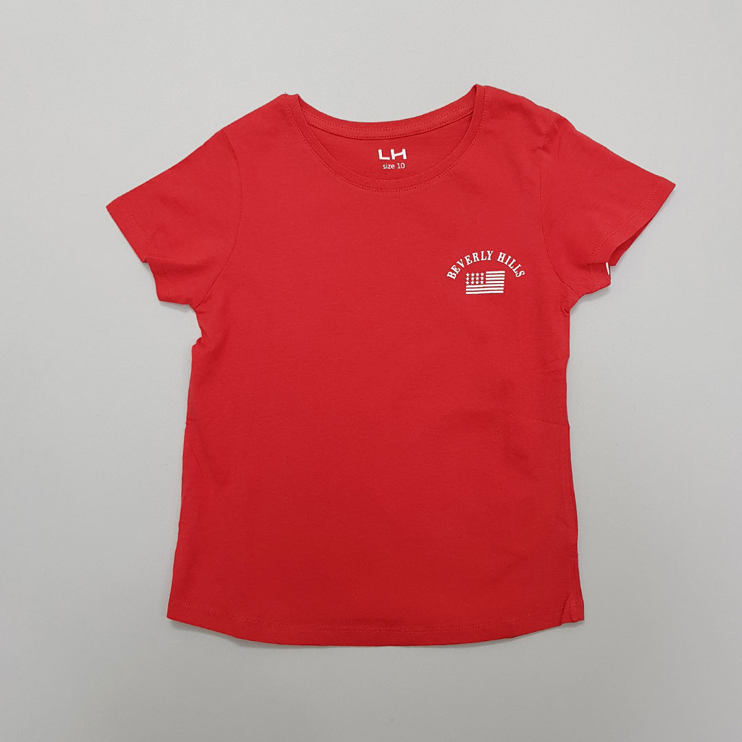 تی شرت دخترانه 28441 سایز 3 تا 10 سال مارک LH