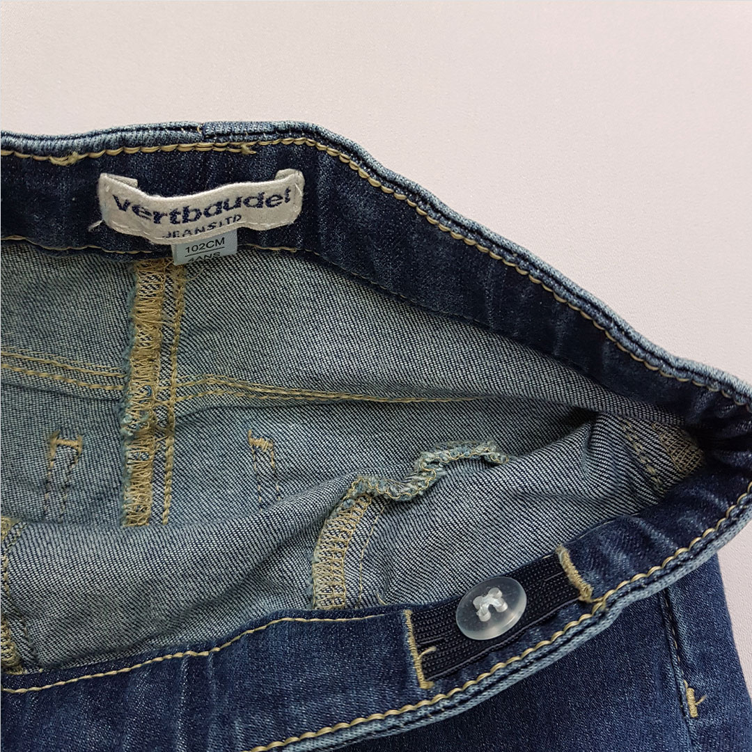 شلوار جینز پسرانه 28588 سایز 3 تا 14 سال مارک VERTBAUDET