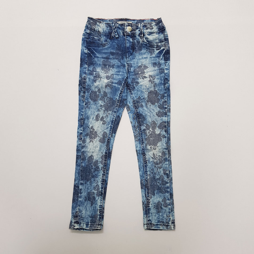 شلوار جینز دخترانه 28786 سایز 6 تا 13 سال مارک PRETTY