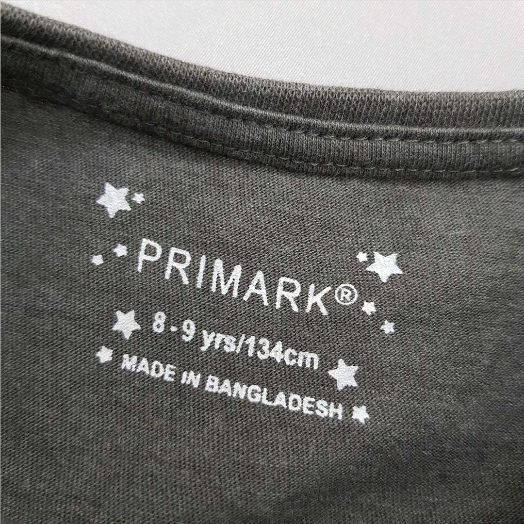 تی شرت دخترانه 28816 سایز 7 تا 15 سال کد 1 مارک PRIMARK