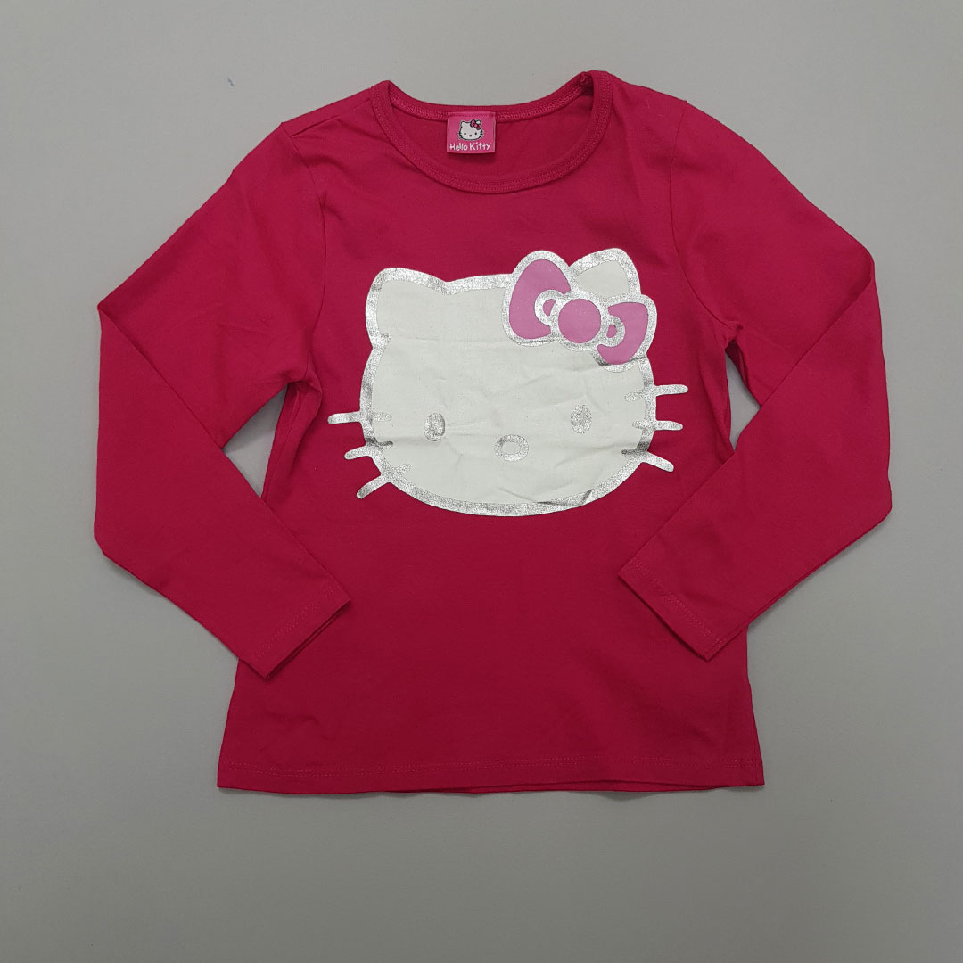 بلوز دخترانه 28082 سایز 4 تا 12 سال مارک HELLO KITTY