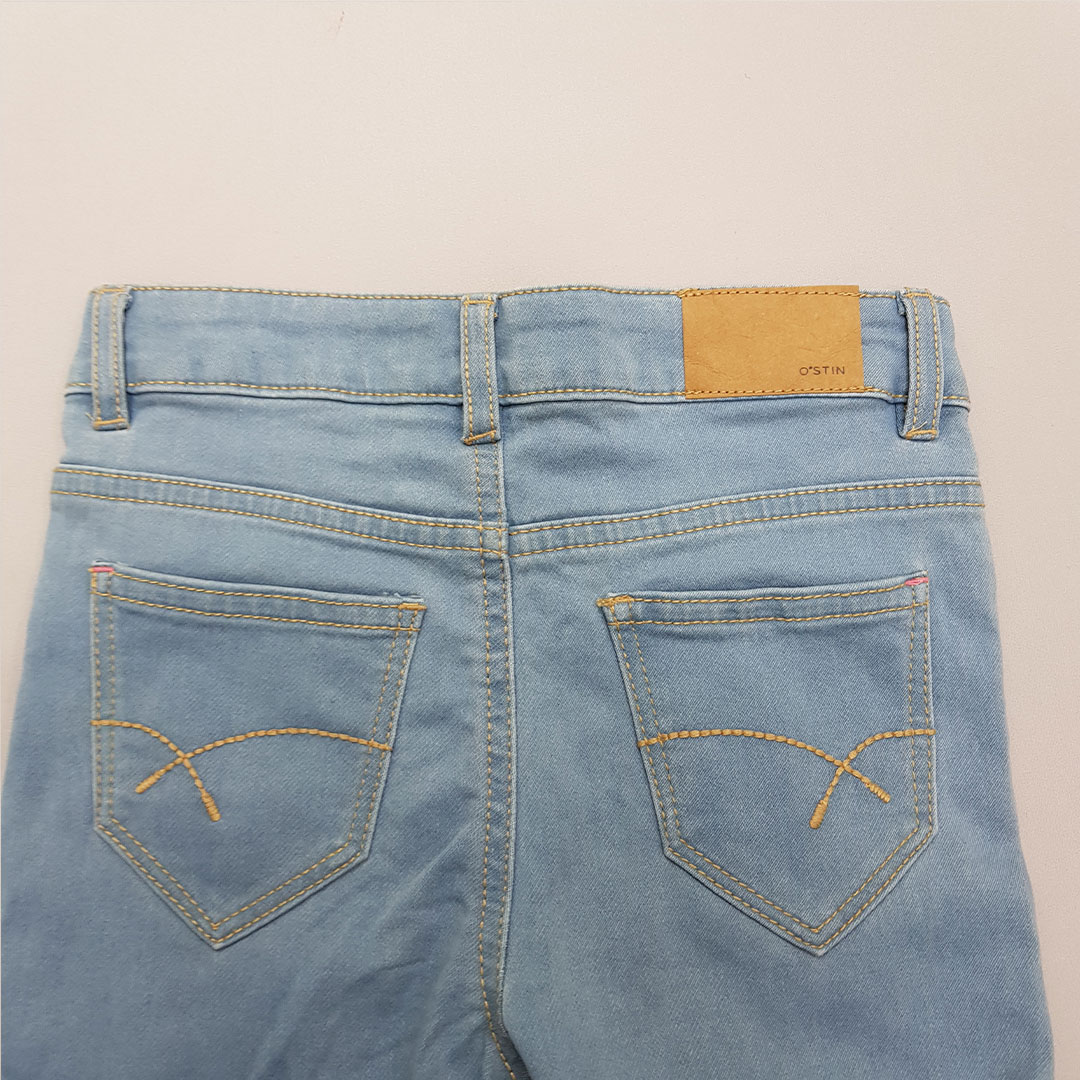 شلوار جینز دخترانه 28888 سایز 2 تا 7 سال مارک OSTIN