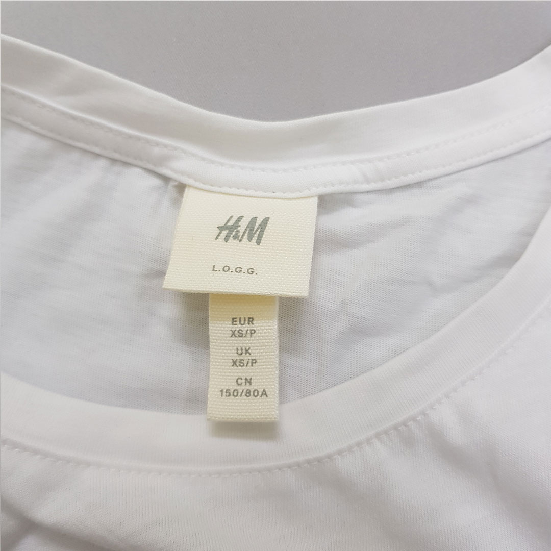 تی شرت زنانه و مردانه 28492 مارک H&M   *