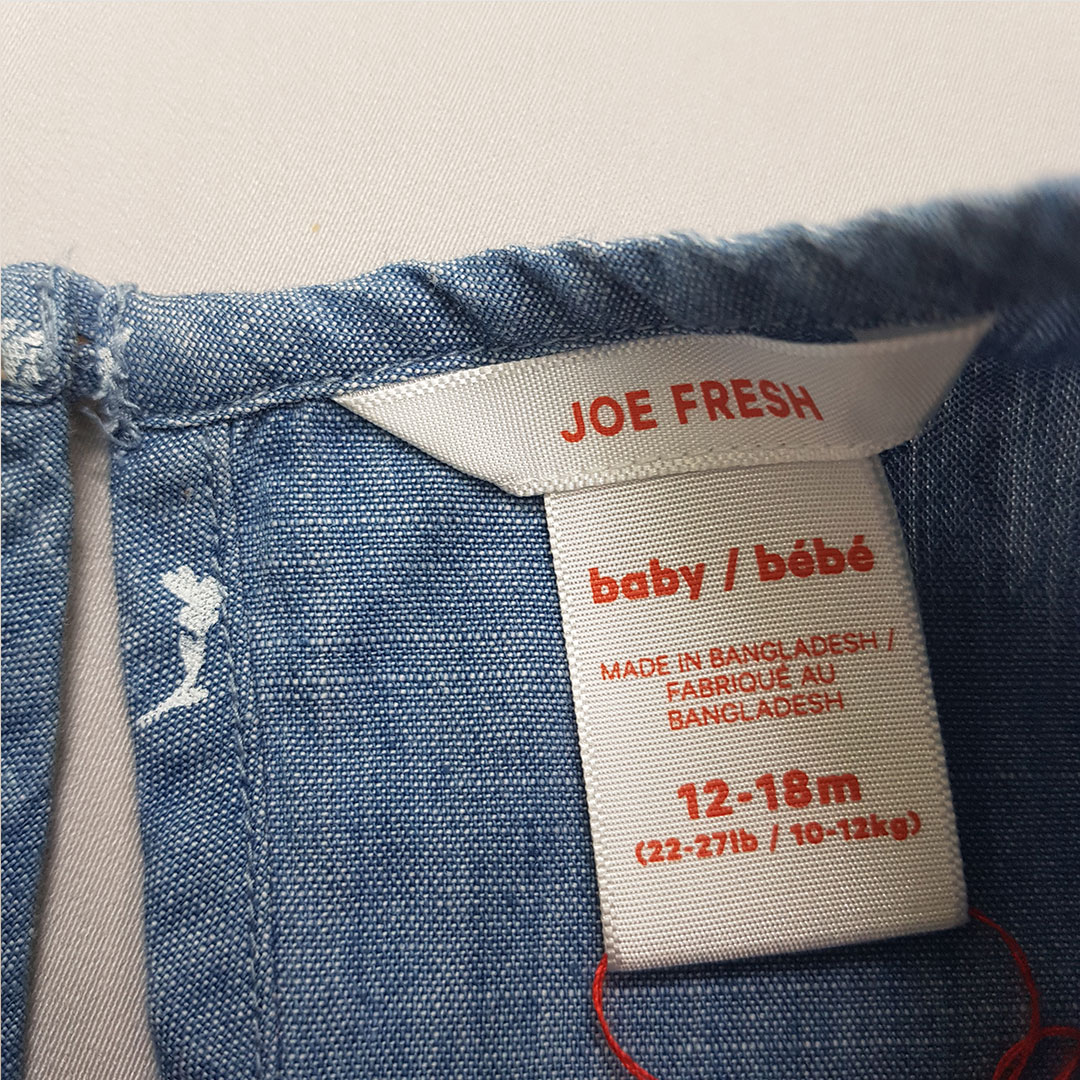 سارافون دخترانه 28930 سایز 6 ماه تا 5 سال مارک Joe Fresh