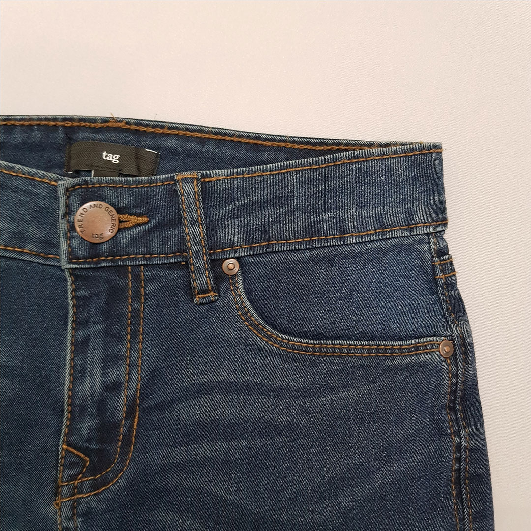 شلوار جینز پسرانه 28932 سایز 10 تا 18 سال مارک TAG