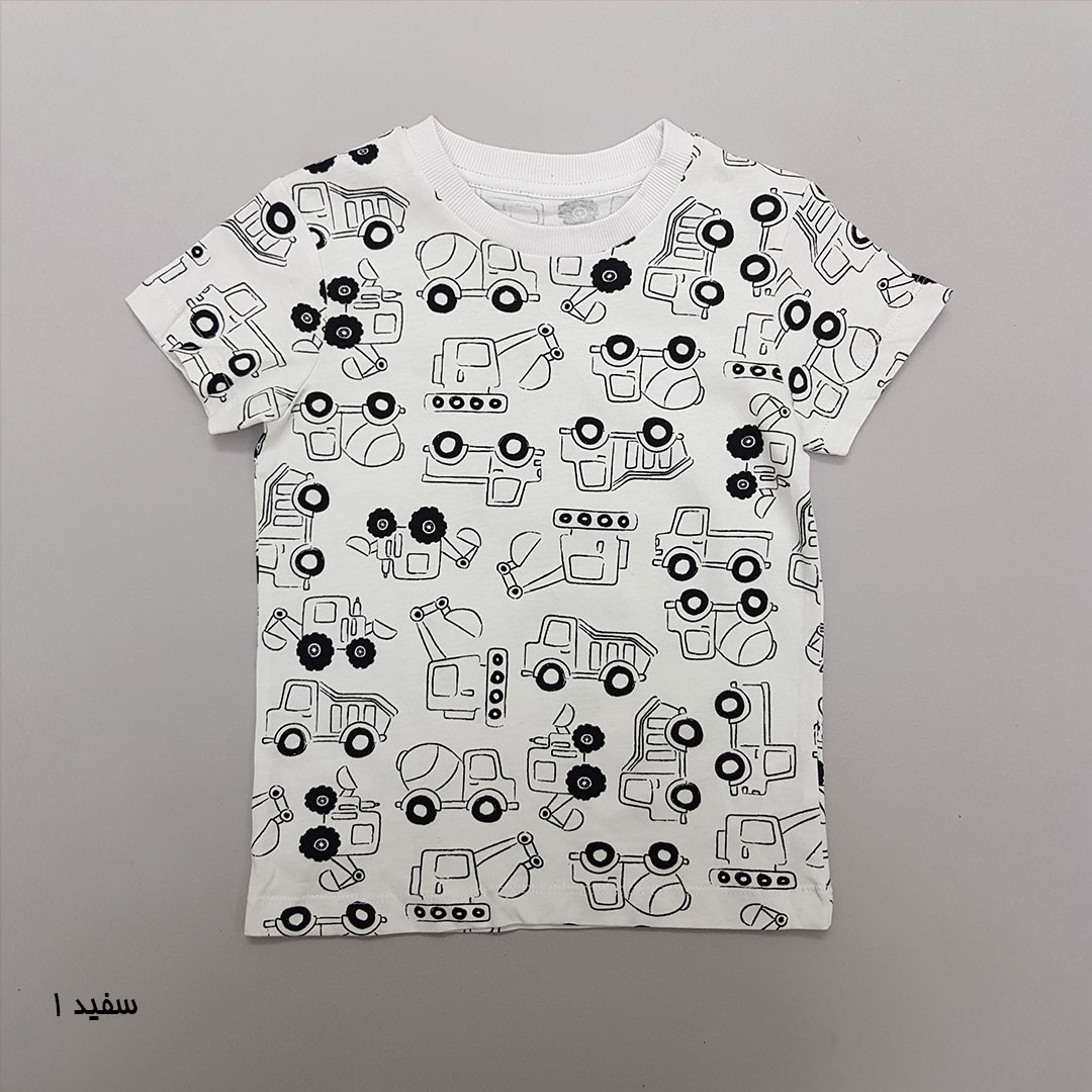 تی شرت پسرانه 28909 سایز 9 ماه تا 13 سال مارک LITTLE KIDS