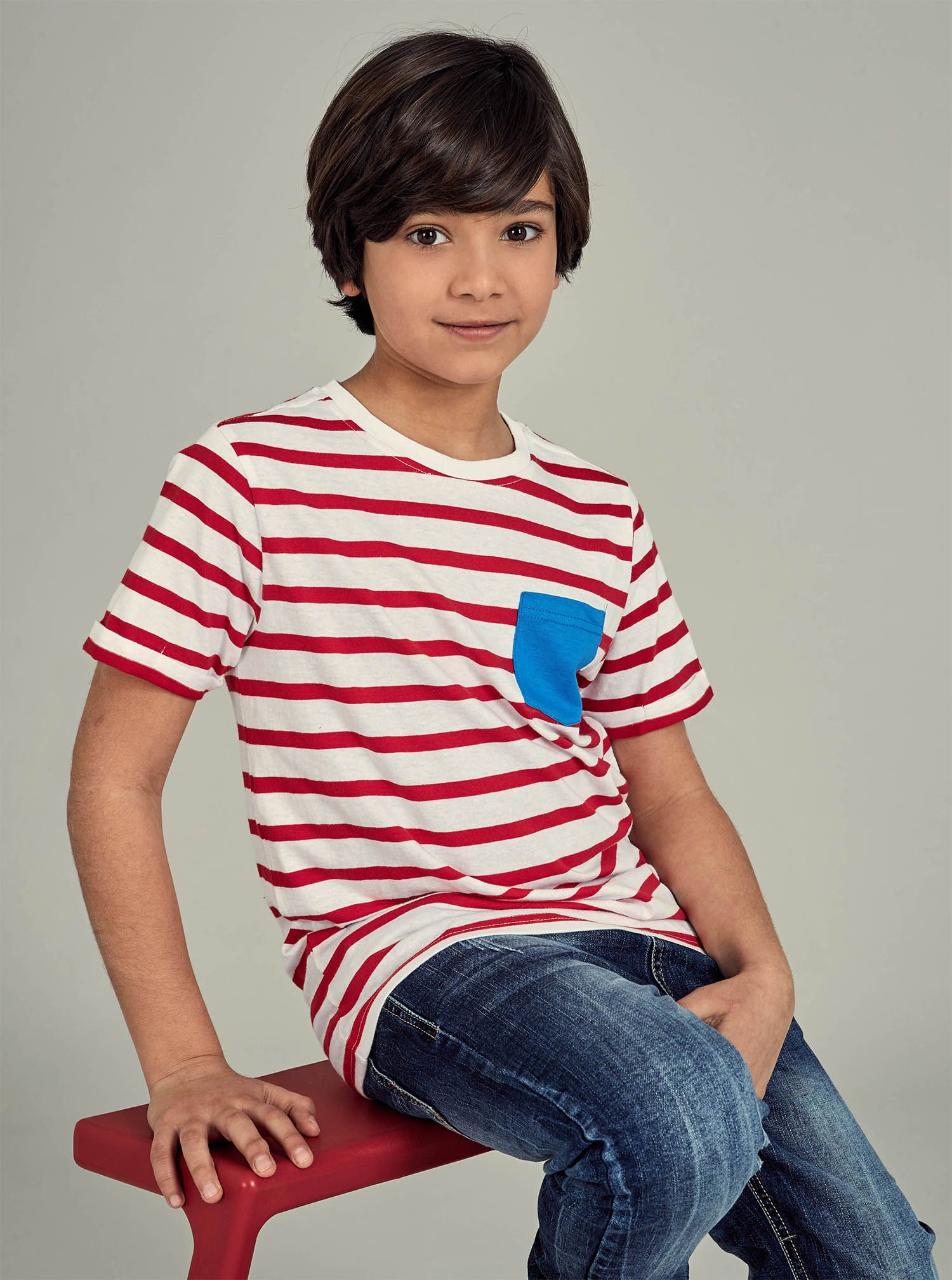 تی شرت پسرانه 28906 سایز 3 تا 14 سال مارک PIAZA ITALIA