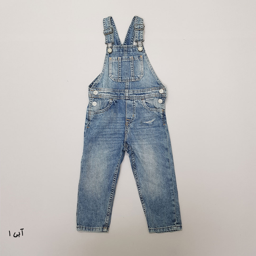 پیشبندار جینز 28525 سایز 1.5 تا 10 سال مارک DENIM